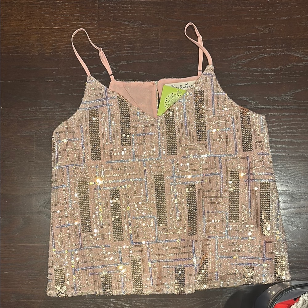 Sequin Embellished Top
